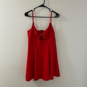 B Darlin Red Cut out Dress from Macy’s